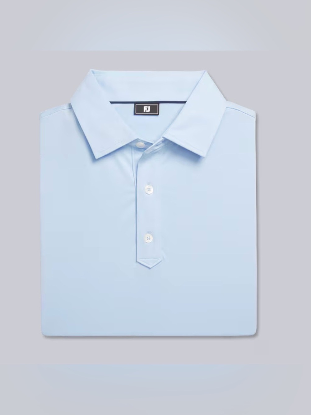 FOOTJOY Golf /Polo Shirt Sky Blue Solid Lisle Tf Men’s 2XL  NWT